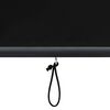 vidaXL Roller Shade Anthracite Polyester with PA Coating 55.1x98.4in