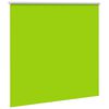 vidaXL Roller Blind Leaves Green 100% Polyester, Aluminum