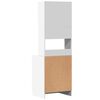 vidaXL Kitchen Cabinet White 23.6"x19.7"x70.9" Engineered Wood