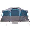 vidaXL Tents with Roof with Air Vent Blue 435 x 255 x 216 cm Polyester