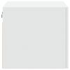 vidaXL Wall Cabinet White Engineered wood Medium Wall Cabinet