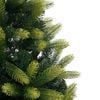 vidaXL Artificial Hinged Christmas Tree Light green and dark green