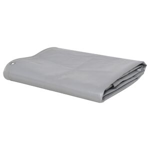 vidaXL Tarpaulin 2.1 oz/ft&sup2; 6.6'x9.8' Gray