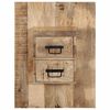 vidaXL Bedside Cabinet Natural mango wood color