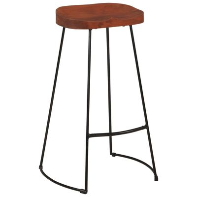 vidaXL Gavin Bar Stools 2 pcs 19.7"x15.7"x30.7" Solid Wood Mango