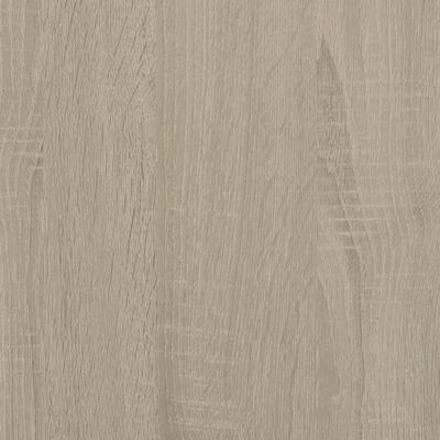 vidaXL Shoe Cabinet Sonoma Oak 21.3"x13.4"x72" Engineered Wood