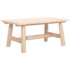 vidaXL Garden Lounge Set Natural wood Untreated solid spruce wood Standard