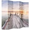 vidaXL Folding Room Divider 78.7x66.9" Lake