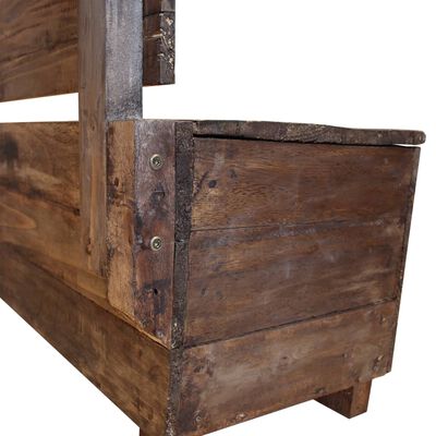 vidaXL Bench Solid Reclaimed Wood 33.9"x15.7"x23.6"