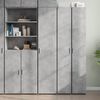 vidaXL Highboard Concrete Grey Engineered wood Highboard Rectangular