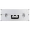 vidaXL Tool Case 18.5"x14.2"x7.9" Silver Aluminum