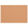 vidaXL Cork Board with Solid Pine Wood Frame 23.6x15.7"
