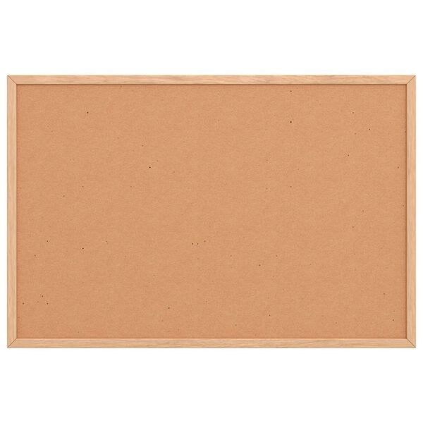 vidaXL Cork Board with Solid Pine Wood Frame 23.6x15.7"