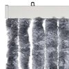 vidaXL Insect Curtain Silver 39.4x86.6" Chenille