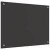 vidaXL Kitchen Backsplash 2 pcs Dark Grey 31.50 x 23.62 in