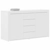 vidaXL Sideboard White 47.24 x 14.17 x 27.17 in Engineered Wood