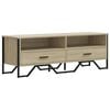 vidaXL TV Cabinet Sonoma Oak Engineered wood, metal Large TV Cabinet