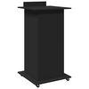 vidaXL Lectern Black Engineered Wood Medium Tiltable Lectern
