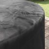 vidaXL Outdoor Furniture Cover Black 157 x 157 x 85 cm 420D fabric