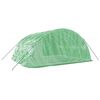 vidaXL Greenhouse Green PE (polyethylene), galvanized steel Large