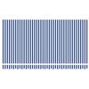 vidaXL Awning Replacement Fabric Blue and white 157.5"x 78.7" Canvas