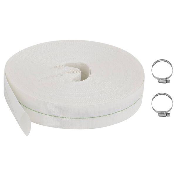 vidaXL Flat Hose 82' 1" PE