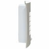 vidaXL Outdoor Wall Light 2 pcs Silver 23.5 x 9 x 26 cm