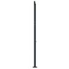 vidaXL Awning Post Set Anthracite Iron 236.2 x 96.5 in Height-Adjustable