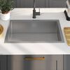 vidaXL Handmade Kitchen Sink Stainless Steel