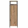 vidaXL Shoe Cabinet Artisan Oak 100 x 34 x 112 cm Engineered Wood