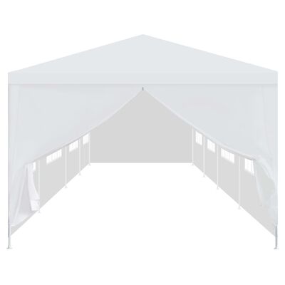 vidaXL Garden Marquee 118.1"x472.4" White