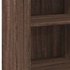 vidaXL Sideboard Brown Oak Engineered wood Sideboard Rectangular