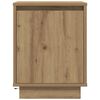 vidaXL Bedside Cabinet Set of 2 Artisan Oak Engineered wood Medium