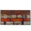 vidaXL Bar Set Multicolor Solid Reclaimed Wood Standard Industrial