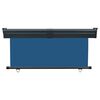 vidaXL Balcony Side Awning Blue Steel 65 x 98.4 in