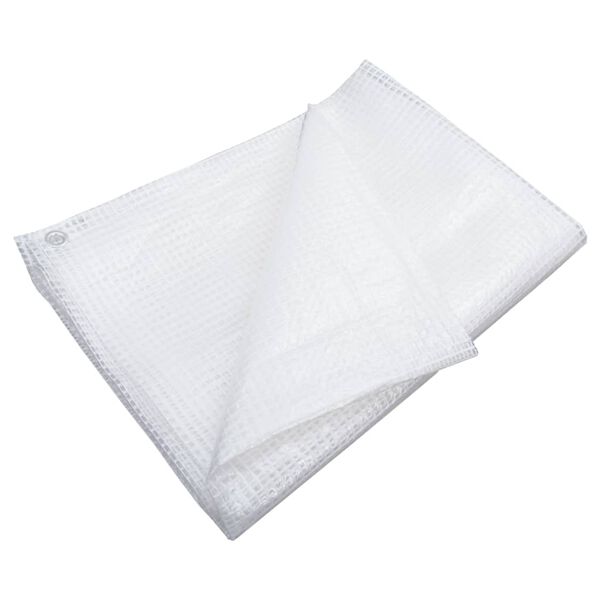 vidaXL Leno Tarpaulin 1.53 oz/ft² 26.2x39.4' White