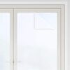 vidaXL Window Film Set of 5 Transparent white PVC 17.7 in x 787.4 in