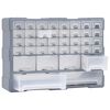 vidaXL Multi-drawer Organizer with 38 Drawers 20.5"x6.3"x14.8"