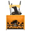 vidaXL Snow Thrower Yellow and black Steel and plastic Medium