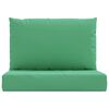 vidaXL Pallet Cushion Green Oxford fabric (100% polyester)