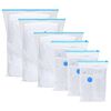 vidaXL Vacuum Storage Bags 20 pcs Transparent and blue 27.6" x 19.7