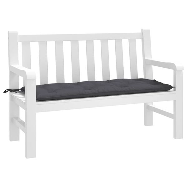 vidaXL Garden Bench Cushion Anthracite Oxford fabric (100% polyester)