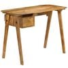 vidaXL Writing Desk Natural Mango Wood Solid Mango Wood Medium
