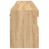 vidaXL TV Wall Cabinet Set of 2 Sonoma oak Engineered wood