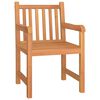 vidaXL Garden Dining Set Teak Solid teak wood 5-Piece Set