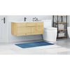 vidaXL Anti-slip Bath Mat Blue 27.6" x 47.2" PP