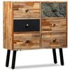 vidaXL Side Cabinet Brown Reclaimed teak 27.6x11.8x29.9 in Side Cabinet