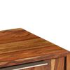 vidaXL TV Cabinet Honey Solid Acacia wood 47.2 in long TV Cabinet