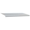 vidaXL Retractable Awning Anthracite and White