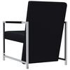 vidaXL Armchairs Black PVC 94%, Cotton 4%, Polyester 2% Compact